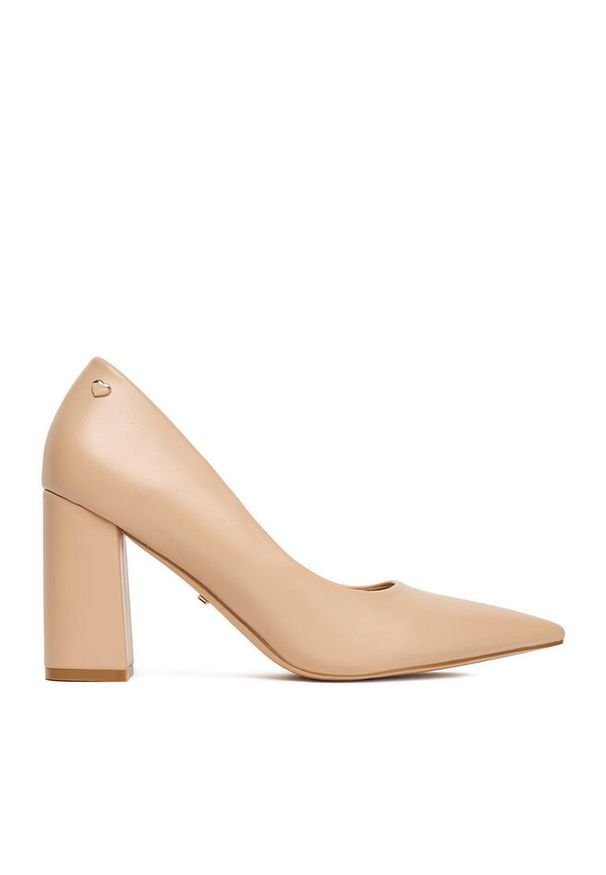 Czółenka DeeZee. Kolor: beżowy