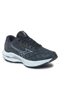 Mizuno Buty do biegania Wave Inspire 19 D J1GD2346 Czarny. Kolor: czarny. Materiał: materiał. Model: Mizuno Wave #5