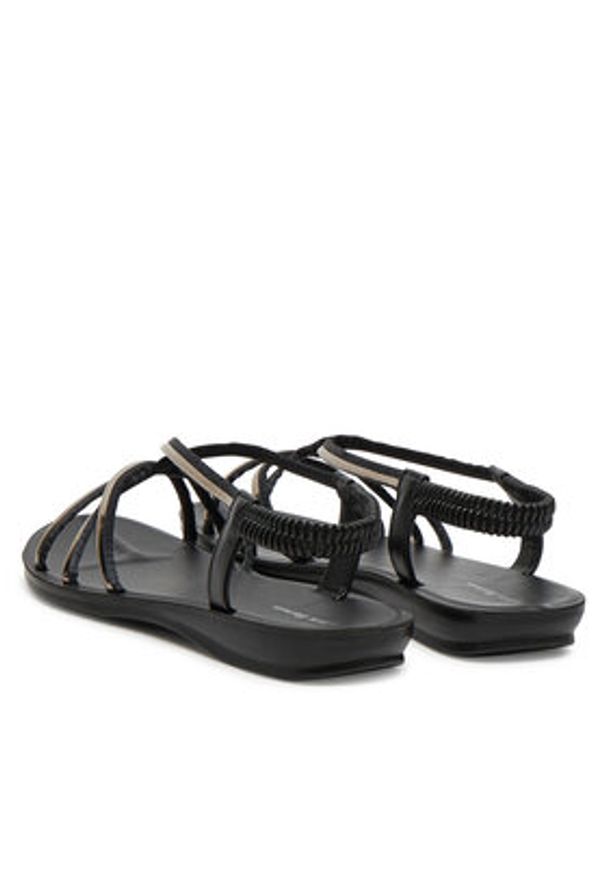 Clara Barson Sandały WS990-28 Czarny. Kolor: czarny. Materiał: materiał