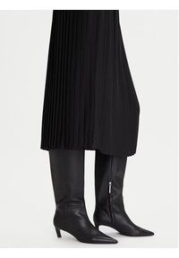 Calvin Klein Spódnica plisowana LV044D632G Czarny Regular Fit. Kolor: czarny. Materiał: syntetyk #2