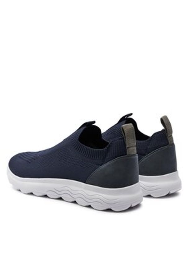 Geox Sneakersy U Spherica U25BYA 0006K C4343 Granatowy. Kolor: niebieski. Materiał: materiał