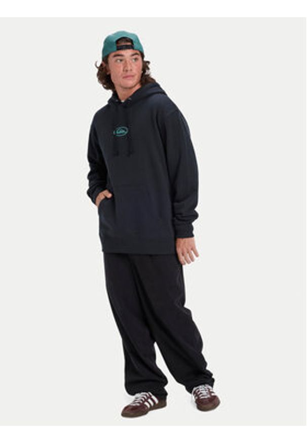 Quiksilver Bluza Salt Water Graphic EQYFT05126 Czarny Regular Fit. Kolor: czarny. Materiał: bawełna