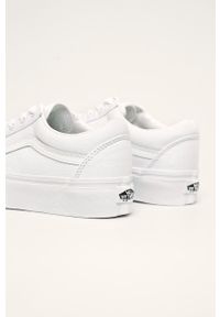 Vans - Tenisówki Old Skool. Zapięcie: sznurówki. Kolor: biały. Materiał: guma. Szerokość cholewki: normalna #4