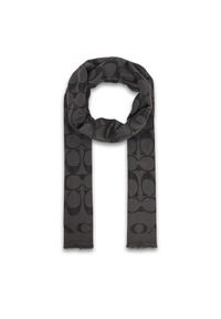 Coach Szalik 29CB690 Czarny. Kolor: czarny. Materiał: bawełna #1