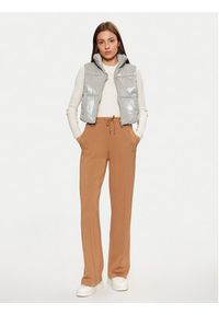 Guess Bezrękawnik V5RL00 WGUJ0 Szary Regular Fit. Kolor: szary. Materiał: syntetyk. Długość rękawa: bez rękawów #6