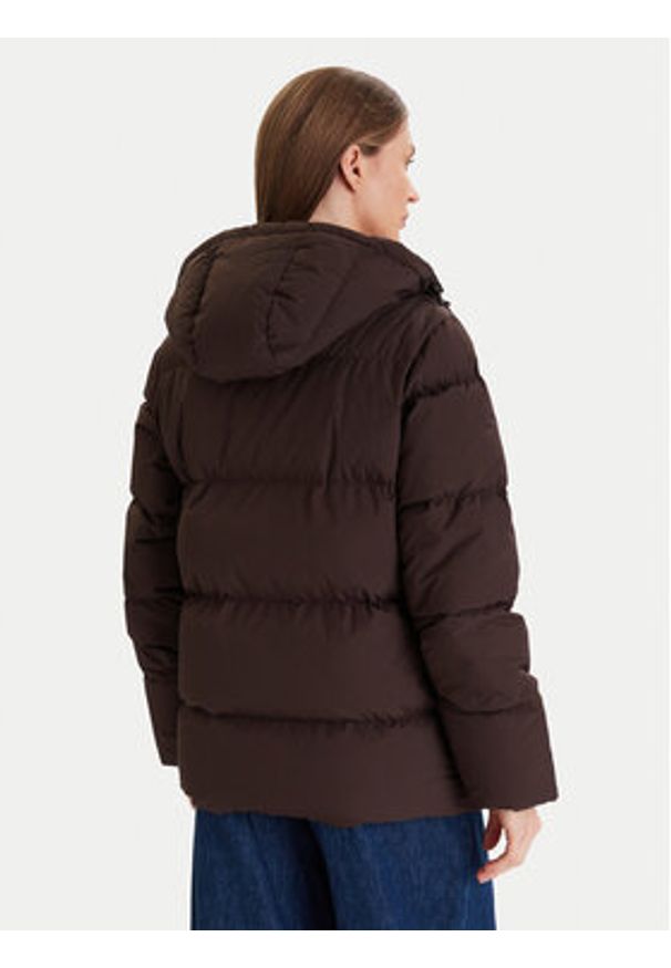 Lacoste Kurtka zimowa BF2608 Brązowy Regular Fit. Kolor: brązowy. Materiał: syntetyk. Sezon: zima