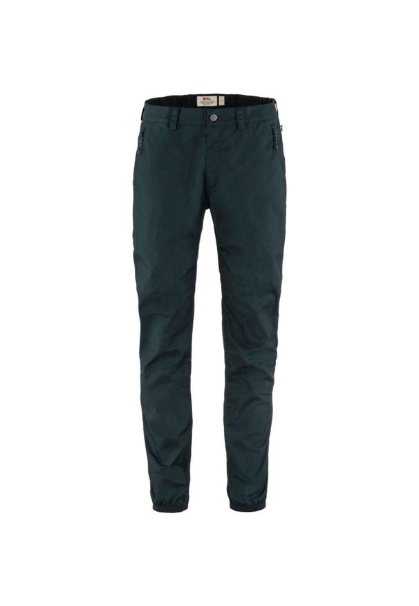 Fjällräven - Spodnie turystyczne męskie Fjallraven Vardag Trousers. Kolor: niebieski