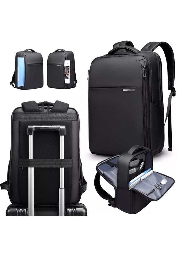 Plecak Mark Ryden Plecak do Biura na Laptopa 15.6" Elegancki i Stylowy Pojemny 23L Praktyczny z Zamkiem YKK i Bocznymi. Styl: biznesowy, elegancki
