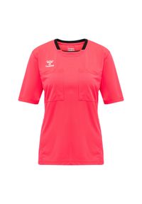 Koszulka sędziowska damska Hummel hml referee chevron. Kolor: różowy