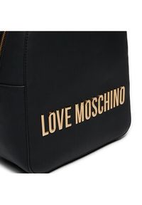 Love Moschino - LOVE MOSCHINO Plecak JC4193PP1LKD0000 Czarny. Kolor: czarny. Materiał: skóra