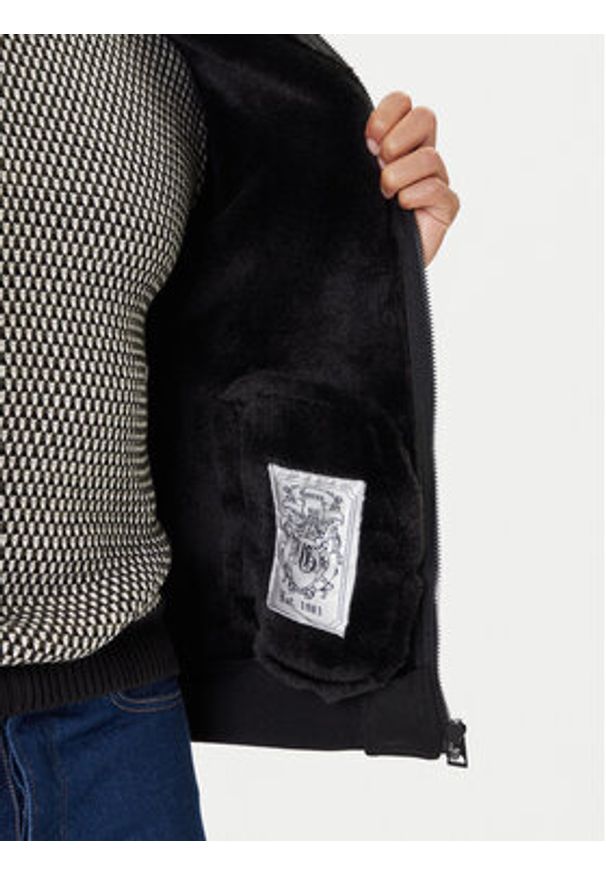 Guess Kurtka z imitacji skóry M5BL43 W2302 Czarny Regular Fit. Kolor: czarny. Materiał: syntetyk