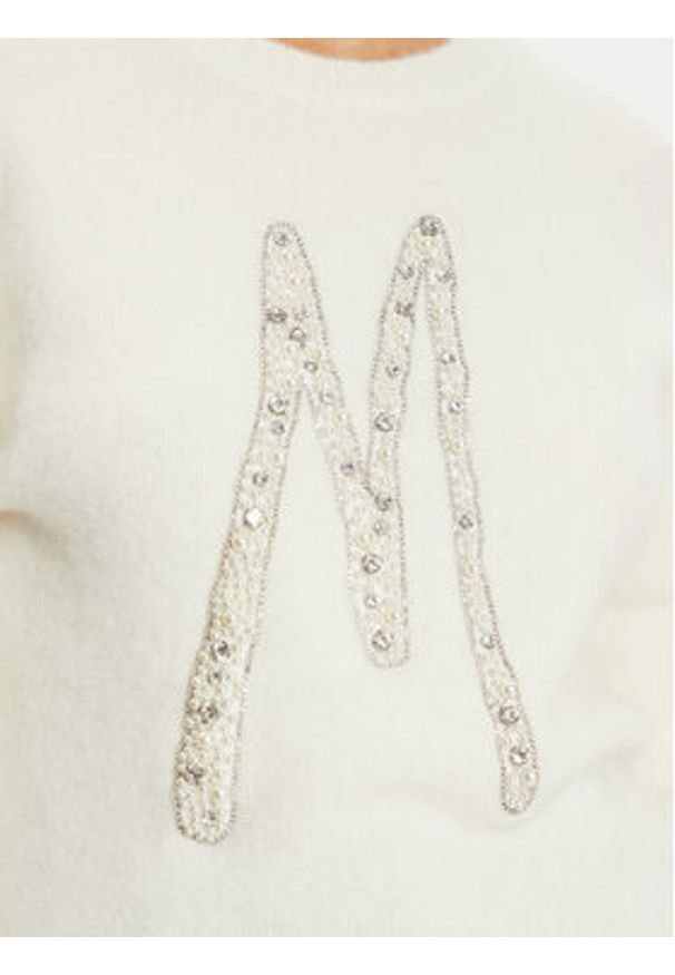 Marciano Guess Sweter 4BGR15 5786Z Écru Regular Fit. Materiał: syntetyk