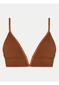 Maaji Góra od bikini Satin Umber Parade PT3189SLG007 Brązowy. Kolor: brązowy. Materiał: syntetyk