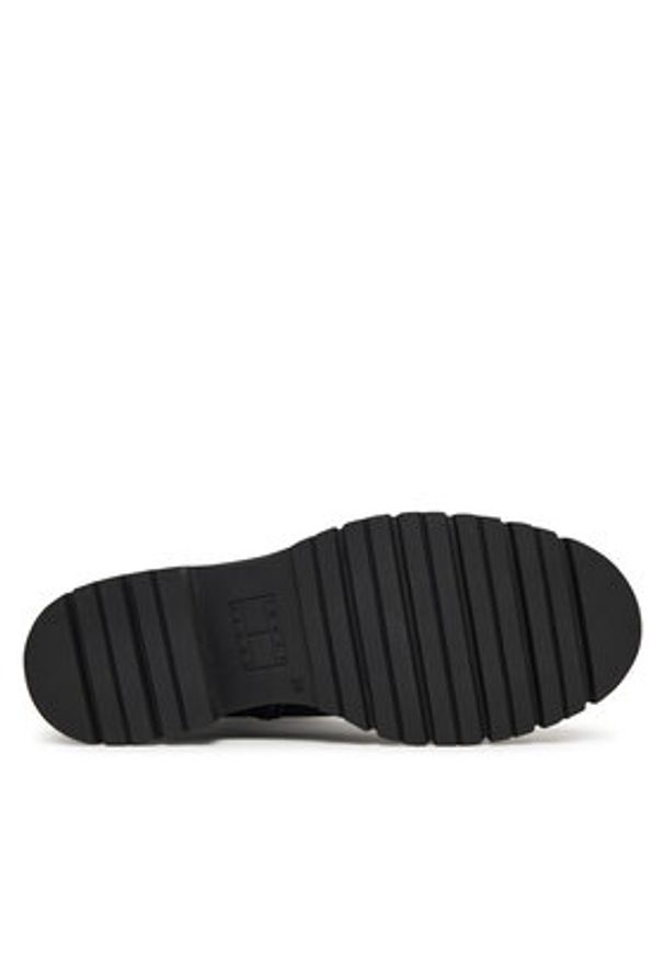 Tommy Jeans Kozaki Tjw Stretchy Long Shaft Boot EN0EN02828 Czarny. Kolor: czarny. Materiał: skóra