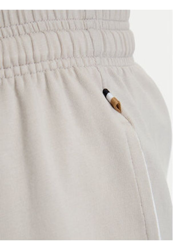 BOSS Szorty sportowe Mix&Match 50515314 Beżowy jasny Regular Fit. Kolor: beżowy. Materiał: bawełna. Styl: sportowy