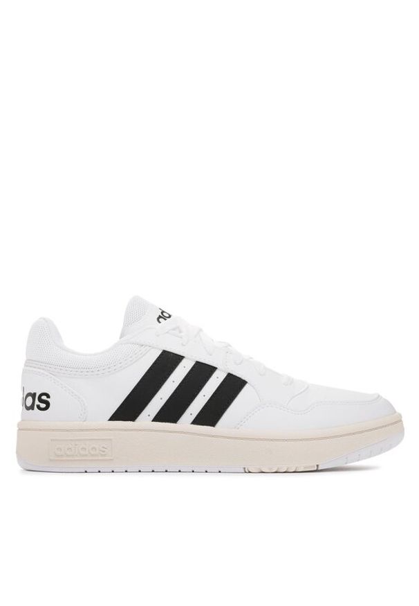 Adidas - adidas Sneakersy Hoops 3.0 Low Classic Vintage Shoes GY5434 Biały. Kolor: biały. Materiał: skóra