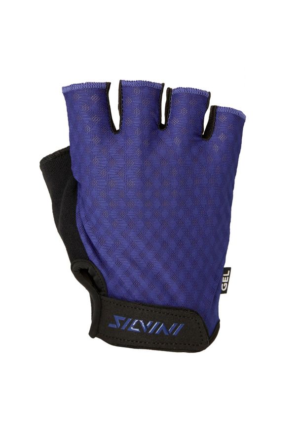 Silvini - Rękawice rowerowe męskie SILVINI Men Gloves GAIONO. Kolor: niebieski. Materiał: skóra. Sport: kolarstwo, turystyka piesza
