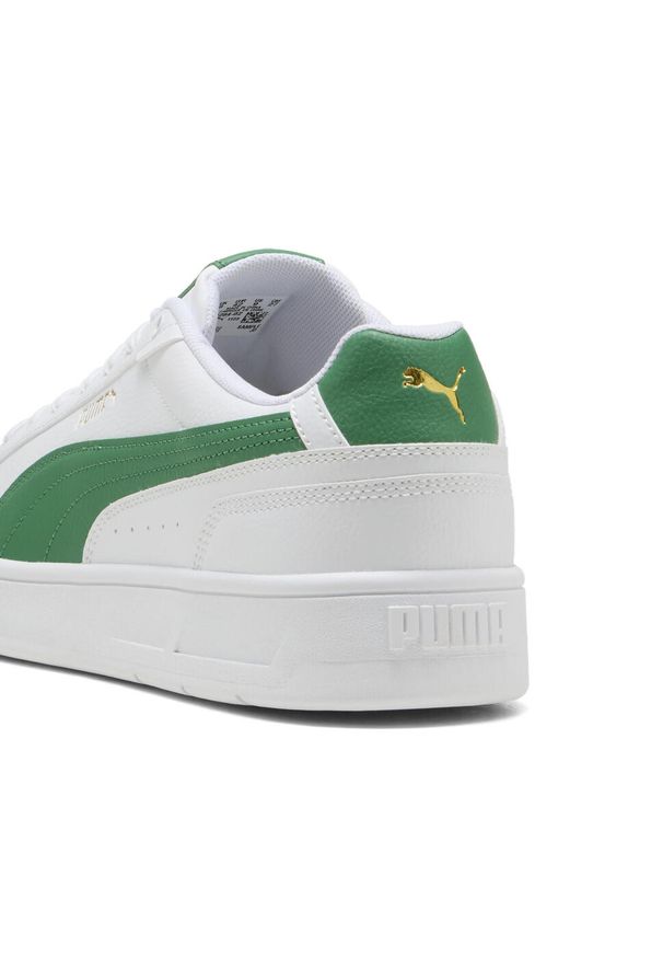 Puma - Sneakersy unisex Court Classico PUMA White Archive Green Gold. Kolor: zielony, biały, wielokolorowy, żółty