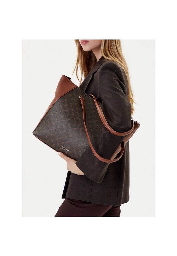 Torebka Nine West. Kolor: brązowy