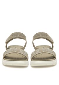 Clara Barson Sandały R25SS02835 Beżowy. Kolor: beżowy. Materiał: materiał