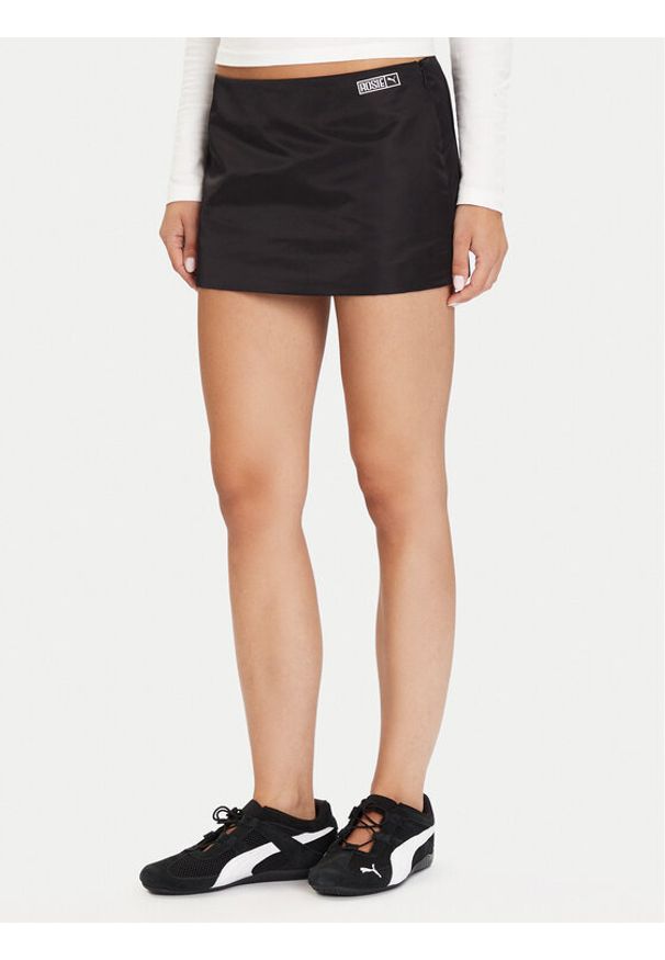 Puma Spódnica mini PUMA X ROSÉ 633798 01 Czarny Slim Fit. Kolor: czarny. Materiał: syntetyk