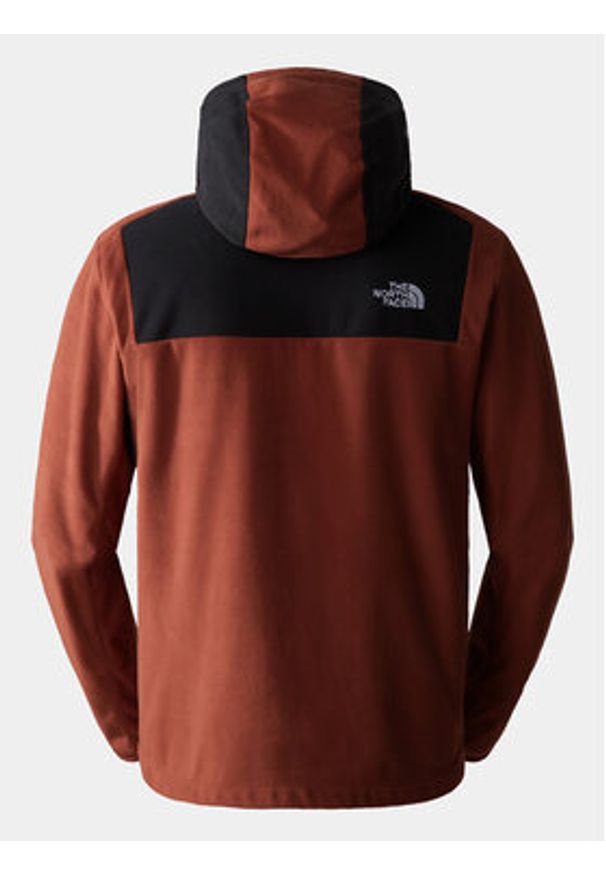 The North Face Bluza Homesafe NF0A855J Brązowy Regular Fit. Kolor: brązowy. Materiał: syntetyk