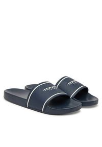 Tommy Jeans Klapki Tjm Summer Sandal 26.2 EM0EM01723 Granatowy. Kolor: niebieski. Materiał: syntetyk #4