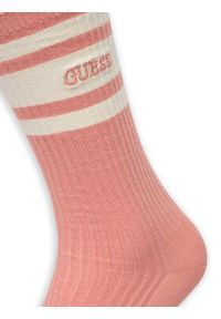Guess Skarpety długie V5YZ02 Z3O11 Różowy. Kolor: różowy. Materiał: bawełna #3