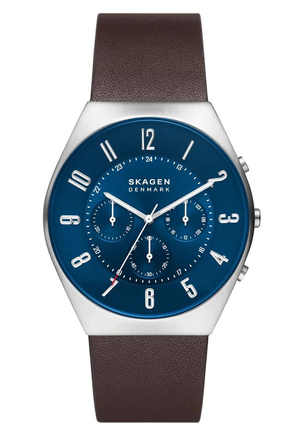 Skagen - Zegarek Męski SKAGEN GRENEN SKW6842. Materiał: skóra. Styl: casual