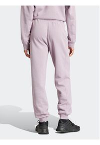 Adidas - adidas Spodnie dresowe ALL SZN IW1283 Fioletowy Loose Fit. Kolor: fioletowy. Materiał: syntetyk