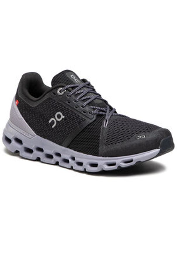 On Buty do biegania Cloudstratus 2999562 Czarny. Kolor: czarny. Materiał: materiał