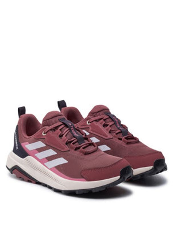 Adidas - adidas Trekkingi Terrex Anylander IH3549 Brązowy. Kolor: brązowy. Materiał: mesh, materiał