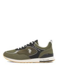 U.S. Polo Assn. Sneakersy TABRY007A Khaki. Kolor: brązowy. Materiał: materiał