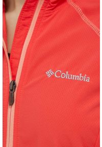 columbia - Columbia kurtka outdoorowa Sweet As II kolor pomarańczowy przejściowa. Kolor: pomarańczowy. Materiał: tkanina, materiał, softshell. Długość rękawa: raglanowy rękaw #4