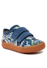 Froddo Sneakersy Barefoot Canvas G1700379-12 M Niebieski. Kolor: niebieski