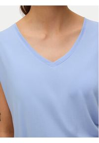 Vero Moda T-Shirt Filli 10247666 Błękitny Relaxed Fit. Kolor: niebieski. Materiał: syntetyk #2