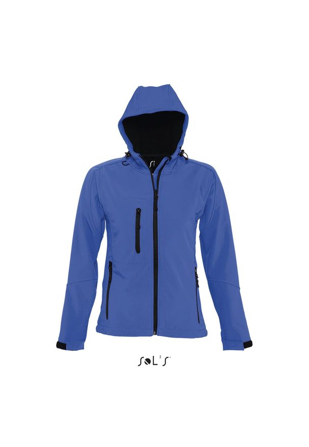 SOL'S - Damska wiatrówka Sol's Replay. Kolor: niebieski