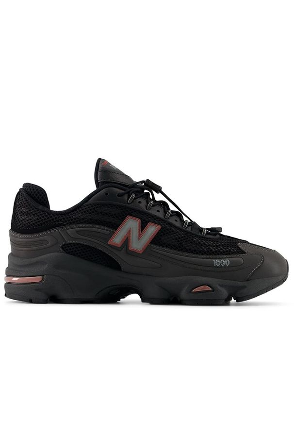 Buty unisex New Balance U100010A - czarne. Kolor: czarny. Szerokość cholewki: normalna