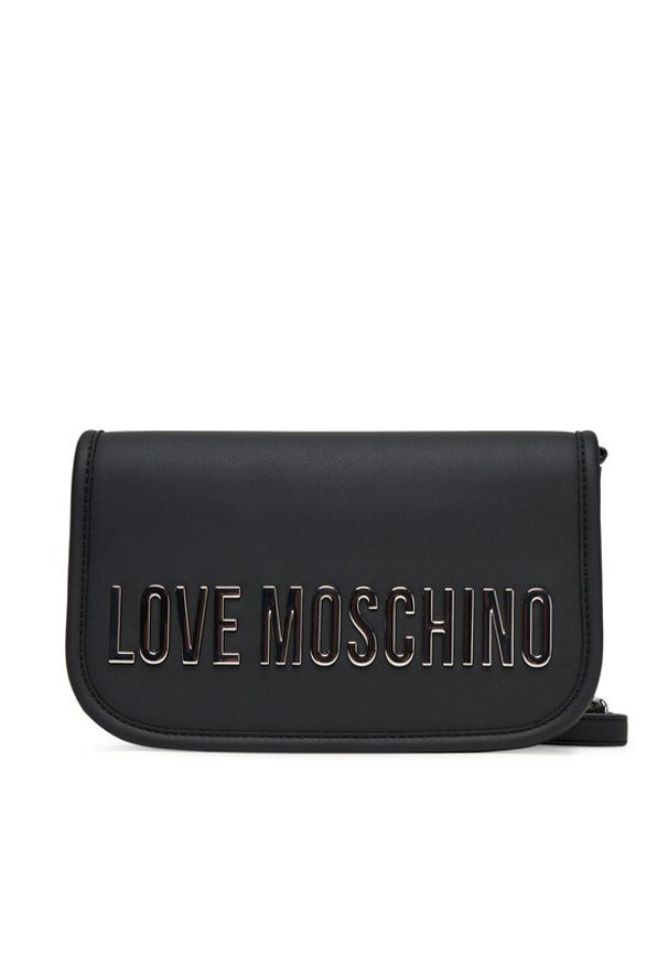 Love Moschino - LOVE MOSCHINO Torebka JC4028PP1NKD000B Czarny. Kolor: czarny. Materiał: skórzane