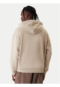 Adidas - adidas Bluza adicolor Trefoil KE0878 Beżowy Loose Fit. Kolor: beżowy. Materiał: bawełna #3