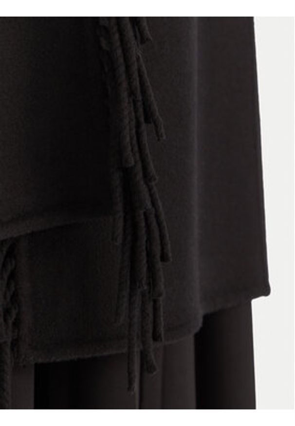 Marciano Guess Płaszcz wełniany 5BGL46 7125A Czarny Regular Fit. Kolor: czarny. Materiał: wełna