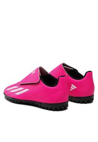 Adidas - adidas Buty X Speedportal.4 Hook-and-Loop Turf Boots GZ2439 Różowy. Kolor: różowy. Materiał: skóra #6