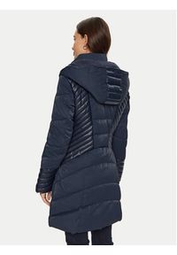 Guess Płaszcz zimowy New Oxana W4BL61 WGLZ0 Granatowy Regular Fit. Kolor: niebieski. Materiał: syntetyk. Sezon: zima