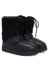 Love Moschino - LOVE MOSCHINO Śniegowce JA24422G0NISJ00Bcz Czarny. Kolor: czarny. Materiał: skóra #6