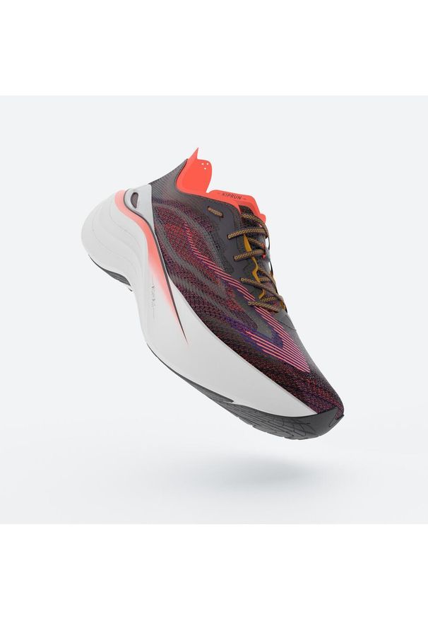 KIPRUN - Buty do biegania męskie Kiprun KD900.2. Kolor: pomarańczowy, czerwony, fioletowy, wielokolorowy. Sport: fitness