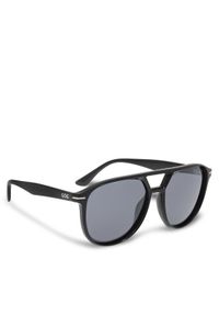 GOG Okulary przeciwsłoneczne Harper E718-1P Czarny. Kolor: czarny