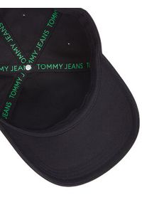 Tommy Jeans Czapka z daszkiem Tjm Heritage Core Cap AM0AM12933 Czarny. Kolor: czarny. Materiał: bawełna, materiał