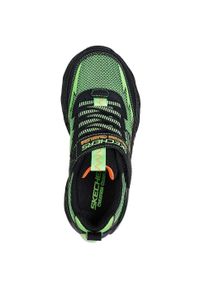 skechers - Buty sportowe dla dzieci Skechers Creature crawlers. Okazja: na uczelnię. Kolor: zielony. Materiał: materiał. Model: Skechers Sport. Sport: joga i pilates #2