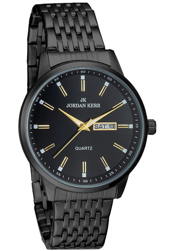 Perfect - Zegarek Jordan Kerr L1068 IPB CTZI męski elegancki 42 mm .. Styl: elegancki
