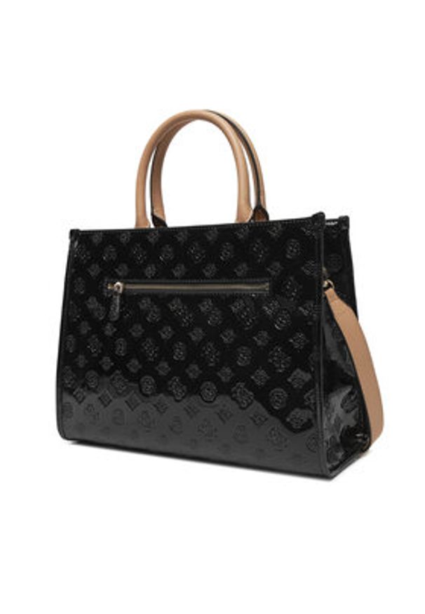 Guess Torebka HWTV94 96220 Czarny. Kolor: czarny. Materiał: skórzane